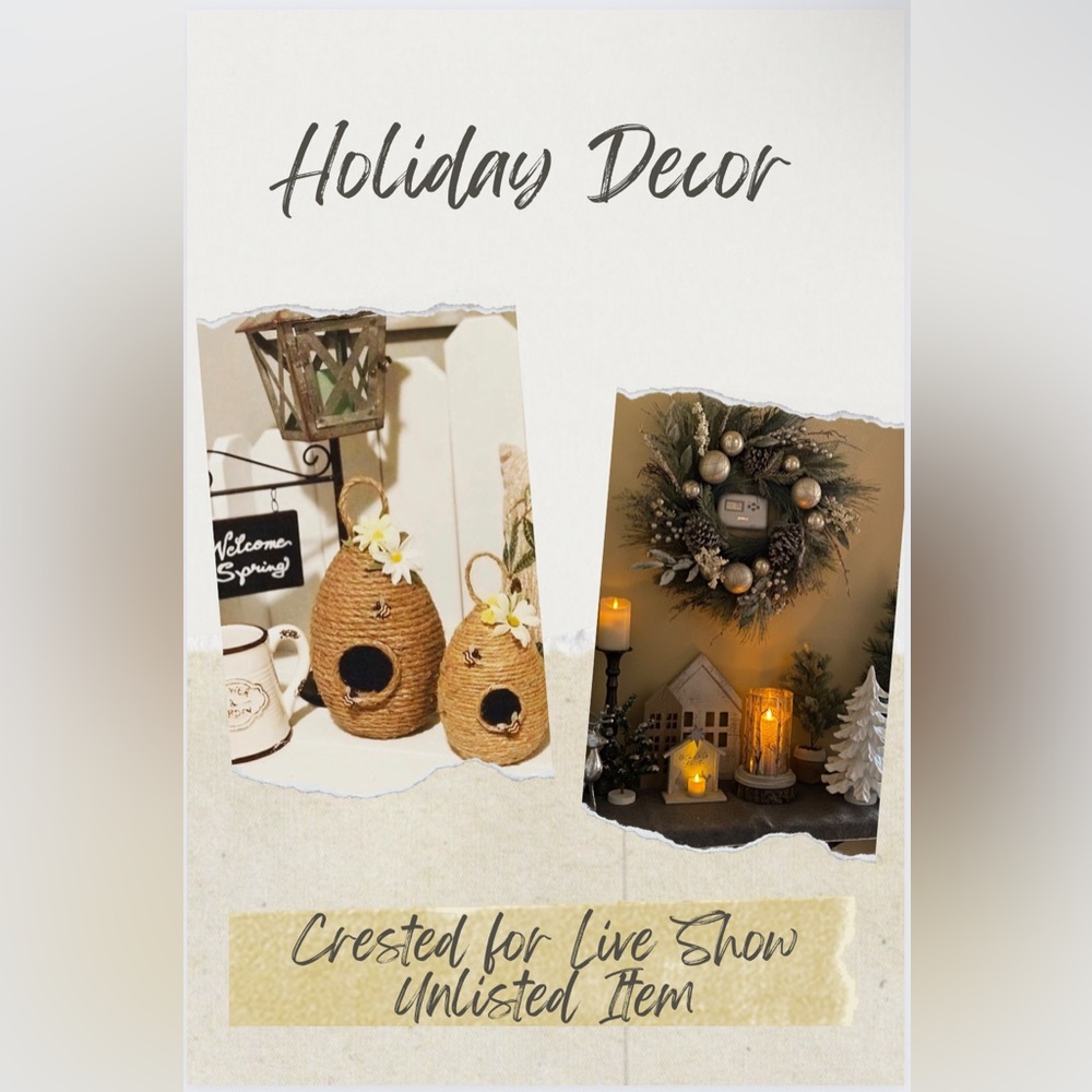 UNLISTED HOME DECOR ITEM